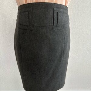 Express Charcoal Pencil Skirt